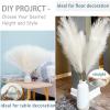 Wttisel 38" 10 Stems White Pampas Grass Tall Decor - Faux Pampas Grass Decor Tall for Floor Vase Boho Home Wedding Mothers Day Decoration view 3