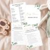 Family Feud Baby Shower Game - Pack of 30 Cards, Answer Key, Greenery Decorations, Feud Game Supplies-04 view 3