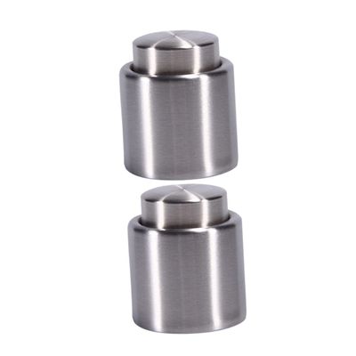 BESPORTBLE Reusable Wine Bottle Sealer 2 Stainless Steel Stoppers for Cava Sparkling Wine No More Waste