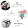 BESPORTBLE Reusable Wine Bottle Sealer 2 Stainless Steel Stoppers for Cava Sparkling Wine No More Waste view 2