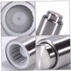 BESPORTBLE Reusable Wine Bottle Sealer 2 Stainless Steel Stoppers for Cava Sparkling Wine No More Waste view 4