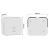 LIOONS Sturdy Paper Towel Holders Paper Towel Dispenser Wall Mount Sticky Toilet Paper Holder Hand Tissue Holder Bathroom Hand Tissue Dispenser Paper Holder High Capacity view 2