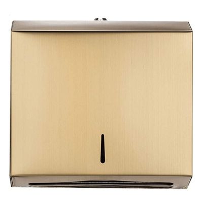 Sturdy Paper Towel Holders Hand Towel Dispenser Wall Mounted 304 Stainless Steel with Lock Hand Tissue Paper Towel Dispenser, Toilet Roll Holder High Capacity