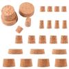 MAGICLULU 30 Pcs Tapered Cork Plugs Wood Wine Bottle Corks Stoppers Natural Soft Wood Corks for Wine Beer view 1