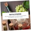 MAGICLULU 30 Pcs Tapered Cork Plugs Wood Wine Bottle Corks Stoppers Natural Soft Wood Corks for Wine Beer view 2