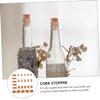 MAGICLULU 30 Pcs Tapered Cork Plugs Wood Wine Bottle Corks Stoppers Natural Soft Wood Corks for Wine Beer view 4