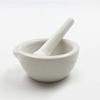 2.5inch Pills Crusher, Ceramics Spice Mill Grinder Set, Handheld Seasoning Mills Grinder,Porcelain Mortar And Pestle Tools Set Grinding Bowls, Set Of 2 view 2