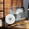 LIFKOME Fan Replacement for Table Fan Pedestal Fan Universal Electric Fan Blades 14 Inch 15 Leaves Black Easy to Install and Clean view 3
