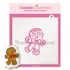 The Cookie Countess Happy Gingerbread Man PYO Stencil - Drawn by Krista view 3