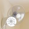 LIFKOME 14 Inch Fan Blade 9 Leaves Fan Blade Replacement Electric Fan Blades Part Metal Fans Accessories for Standing Pedestal Fan Table Fanner view 2