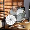LIFKOME 14 Inch Fan Blade 9 Leaves Fan Blade Replacement Electric Fan Blades Part Metal Fans Accessories for Standing Pedestal Fan Table Fanner view 3