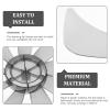 LIFKOME 14 Inch Fan Blade 9 Leaves Fan Blade Replacement Electric Fan Blades Part Metal Fans Accessories for Standing Pedestal Fan Table Fanner view 4