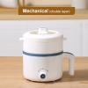 1.7L Electric Rice Cooker Single Double Layer 220V Multi Cooker Non-Stick Smart Mechanical MultiCooker Steamed Rice Pot For Home (Color : Double Layer Machine) view 2