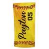 KYGNE Personalized Beach Towel for Kids Toddlers Adults- Custom Name Quick Dry Bath Towels Baseball Beach Towel for Beach Swimming(39"x71" for Men) view 1