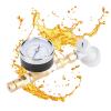 Brew Diaphragm Lock Beer Spunding Valve Complete Kit, Beer Brew Pressure Relief Valve with Lock Gas Gauge 0 to 15 PSI for Home Brewing Beer Corny Beer Keg view 3