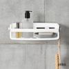 Umbra Flex Modern Bathrrom Caddy Bins, White view 2
