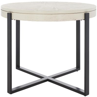 Safavieh Home Collection COF6207 Table, White/Black