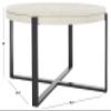 Safavieh Home Collection COF6207 Table, White/Black view 3