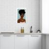 Wynwood Studio Fashion and Glam Contemporary Wrapped Canvas Art - Summer Vibes, Wall Art for Living Room, Bedroom, and Bathroom, 16 in x 24 in, Brown and Gold Home Decor view 3