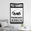CakJuice Stuff for Boys Room Pig Farmer Parking Only Tapestry Bedroom Decor Large Tapestry (Size : 75X100CM) view 3