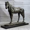 European Finery Design Trotting Thoroughbred Horse Cast Bronze Garden Statue Decorartive Artwork Deal by Bronze Finery view 2