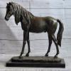 European Finery Design Trotting Thoroughbred Horse Cast Bronze Garden Statue Decorartive Artwork Deal by Bronze Finery view 3
