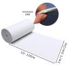 White Wedding Runway Carpet 2mm Thick Polyester Aisle Runner Mat, Non-Slip Wear-Resistant Stairway Rug for Wedding Decoration Church Party Prom Beach Outdoor (Size : 1x20m) view 3