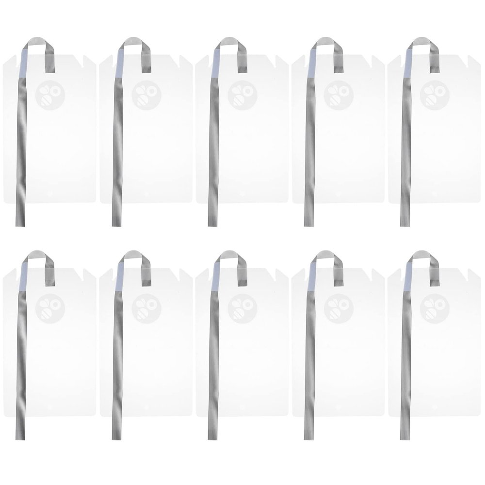 Cabilock 10pcs Clothing Folding Board Easy T-Shirt Organizer for Quick Folding Material for Shirts Pants and More Space-Saving Design for Tidy Closets