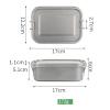800ML Pure Titanium Lunch Box Rectangular Lunch Box view 2