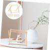 Ciieeo 1set Macrame Storage Rack Cotton Rope Versatile Woven Organizer for Crafting Magazine and Newspaper Display Stylish Design for Home and Item Storage view 2