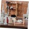 Ciieeo 1set Macrame Storage Rack Cotton Rope Versatile Woven Organizer for Crafting Magazine and Newspaper Display Stylish Design for Home and Item Storage view 3