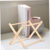 Ciieeo 1set Macrame Storage Rack Cotton Rope Versatile Woven Organizer for Crafting Magazine and Newspaper Display Stylish Design for Home and Item Storage view 4