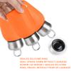 10oz/300ML Small Thermal Mug Leak Proof Vacuum Flasks 304 Stainless Steel Cold and Hot Thermal Flask for Kids Women Office Lunch Coffee Milk Tea (Orange) view 2