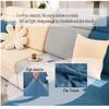 Stretch Sofa Covers for Cushion Couch,Universal Wear Resistant Slipcover with Elastic Bottom,Magic Couch Cover Furniture Protector,Anti-Slip L Shape Sofa Cover,Back Cover L,Weave-Mustard Yellow view 4