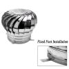 JUCCJUXIN Rotating Chimney Cowl Cap Spinner Cowl Cap with Claw Base Energy SavingVentilation Chimney Cowl,304 Stainless Steel Chimney Cowl Cap,Anti Downdraught Chimney Cowl (Size : 250mm/9.84in) view 2