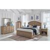 American Woodcrafters Meadowbrook Beige Antique Sand Wood One Drawer Farmhouse Nightstand view 2