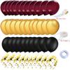 Graduation Decorations Maroon Gold 2026/Burgundy Gold Graduation Party Decorations/40pcs Burgundy Black Balloons/Wizard Party Decorations/Burgundy Birthday view 4