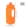POPETPOP Ergonomic Handle 2.5 Gallon Plastic Bucket Reusable Water Jug with Caps view 3