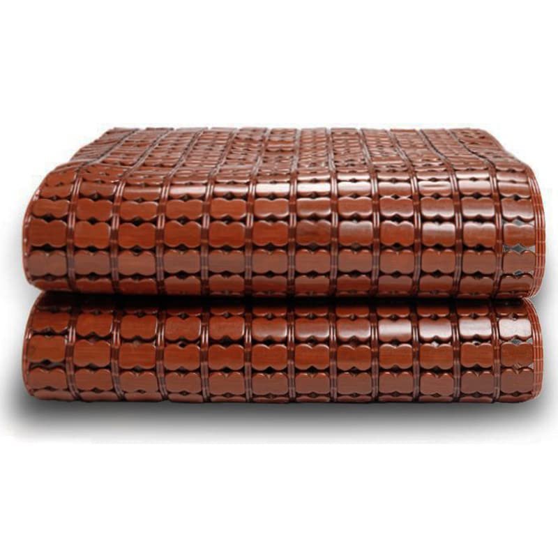 XOOFMASS Foldable Summer Sleeping Mat Breathable Bamboo Mat Summer Bed Mat Cool Sleeping Mattress Cooling Bed for Bedroom Home School Dormitory,2m2m