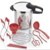 Zavor DUO 8-pc Pressure Canning Set - Pressure Cooker 10 Quart w/Complete Pressure Cooker Canning Kit, including Wide Mouth Canning Funnel, Canning Rack & 5 other Essential Canning Tools view 1