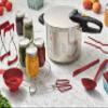 Zavor DUO 8-pc Pressure Canning Set - Pressure Cooker 10 Quart w/Complete Pressure Cooker Canning Kit, including Wide Mouth Canning Funnel, Canning Rack & 5 other Essential Canning Tools view 2