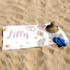 Personalized Elephant Beach Towel for Kids - Quick Dry Custom Name Love Gift Bath Towel for Boys and Girls - Perfect for Travel Swimming(39"x71") view 4