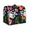 Hechitok Peach Blossom Kitchen Aid Quilted Stand Mixer Cover Single Pack Fits All Tilt Head & Bowl Lift Models Soft Colorfast Polyester Fabric (6-8 Quart17.1"Hx10.8"Wx14.7"L) Butterfly view 1