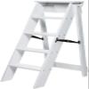 Katzowen Wood Step Stool Ladder Ladder Stool 5 Steps Foot Stools Adult Portable Flower RackIndoor Kitchen Bathroom 2 view 1