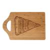 Teenage Mutant Ninja Turtles - Pizza Laser Engraved Cutting Board view 1