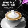 Zulay Kitchen Executive Series Milk Frother Wand - Upgraded & Improved Stand - Ideal Coffee Gift - Coffee Frother Handheld Foam Maker For Lattes - Electric Milk Frother Handheld For Cappuccino view 3