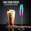 Zulay Kitchen Executive Series Milk Frother Wand - Upgraded & Improved Stand - Ideal Coffee Gift - Coffee Frother Handheld Foam Maker For Lattes - Electric Milk Frother Handheld For Cappuccino view 4