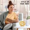 Everydecor Metal Decorative Sphere for Home Decor - Trendy Gold, 6"x 6" and Distressed Black, 4,5" x 4,5", Bundle view 4