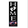 24 Inch (2 Foot Tall) Vertical Indoor Wood Print Sign (Bigfoot Home) view 1