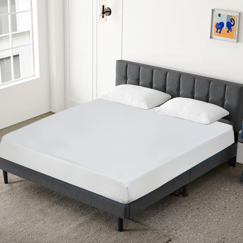BORGEBY Gel Memory Foam Mattress, 6/8/10/12 inch Firm Mattress in a Box, CertiPUR-US Certified Mattress for Cool Sleep & Pressure Relief (6 in, Queen (U.S. Standard))